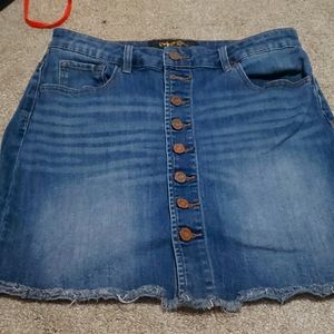 Jean mini skirt size 9/28